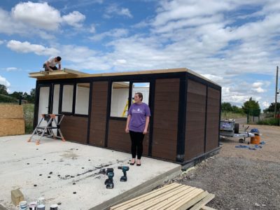 Nottingham Garden Room Dog Groomer Roof Ready